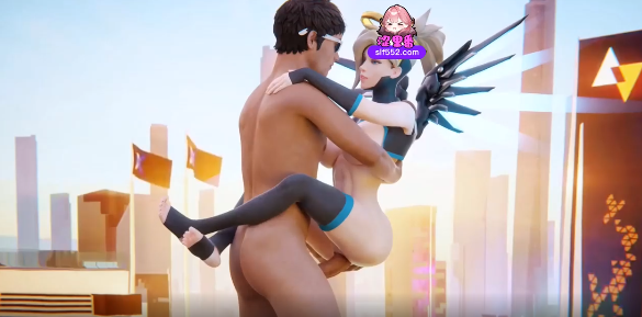 3D激情动画:守望先锋怜悯化身性感救生员女牛仔诱惑片